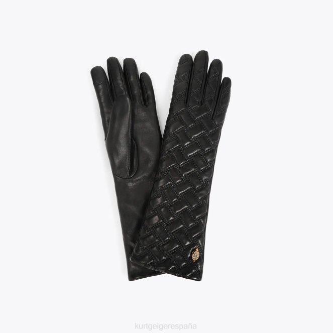 Kurt Geiger mujer guantes largos london kensington 2LPR504 | accesorios negro